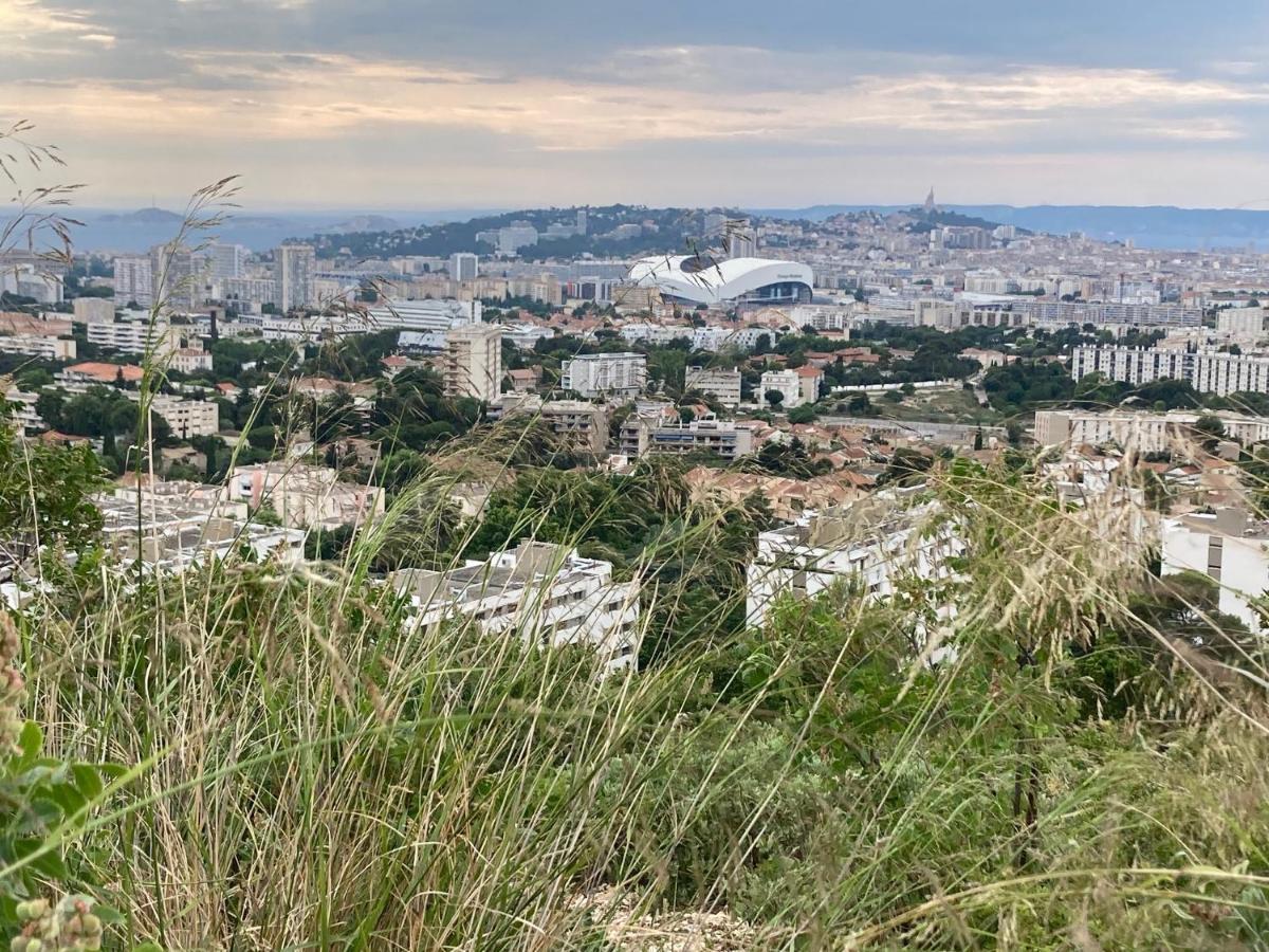 Superbe T2 Dans Villa Entre Calanques Et Colline Marseille Kültér fotó